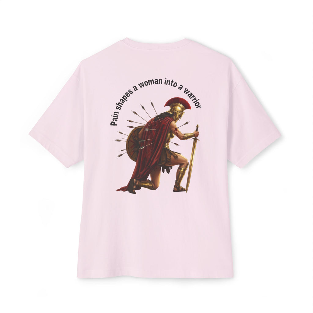 Pain Shapes a Woman Into a Warrior - Pink T