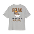 Relax and Have a Cup of C8H10N2O2 - Athletic Heather T