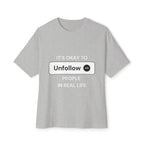 Unfollow Button Tee
